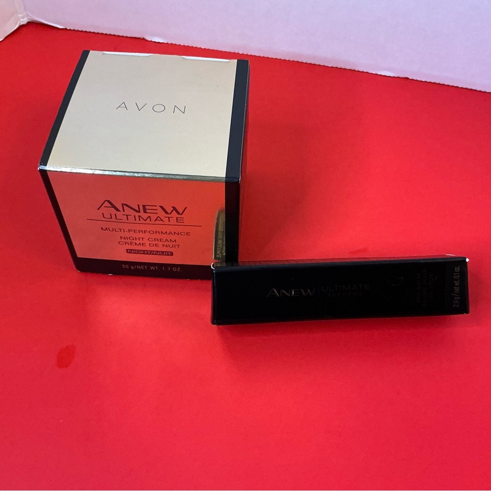 Avon Anew Ultimate Multi-Performance Night Cream  And Supreme Eye Balm
